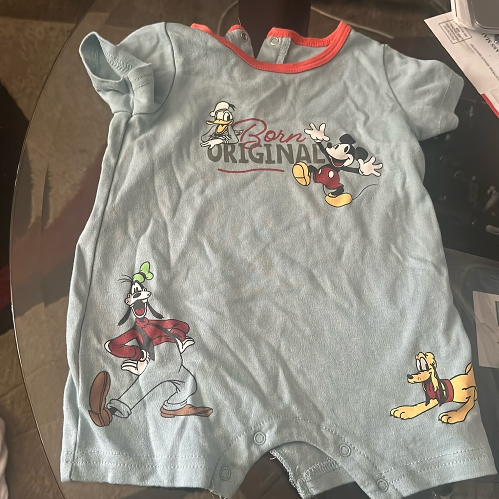 Mikey mouse onesie